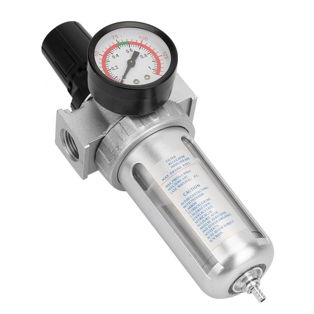 Regolatore Di Pressione Dell'aria, Compressore Ad Aria Compressa AR2000 02 G14 Con Manometro Valvola Con Manometro Dellaria Regolabile In Lega Di Alluminio Da 14 Con Staffa 89913104 Regolatore Di Pressione Dell'aria, Compressore Ad Aria Compressa AR2000 02 G14 Con Manometro Valvola Con Manometro Dellaria Regolabile In Lega Di Alluminio Da 14 Con Staffa 89913104