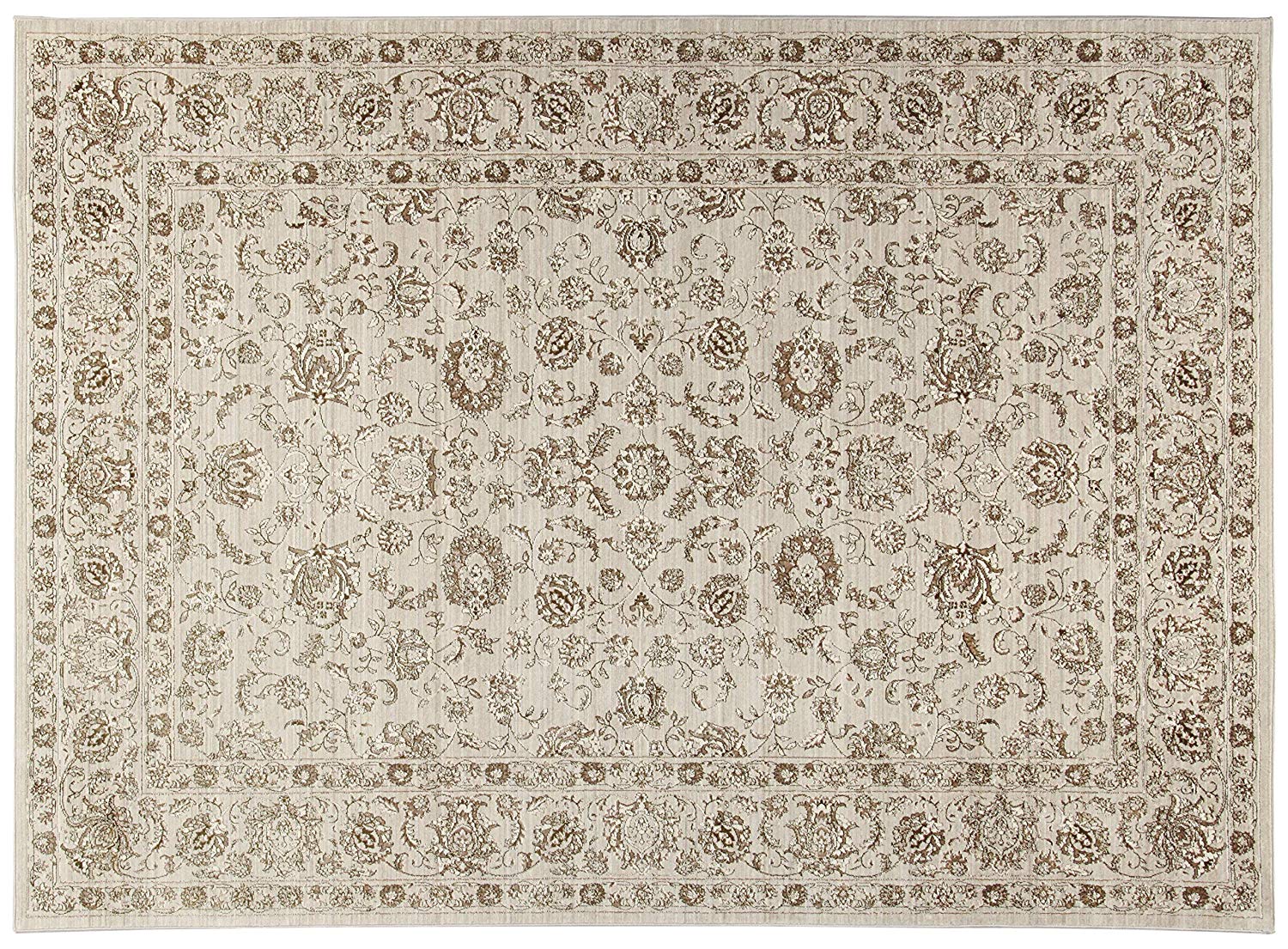 Dywan Gazvin White Modern z krosnem mechanicznym - 230x160 cm