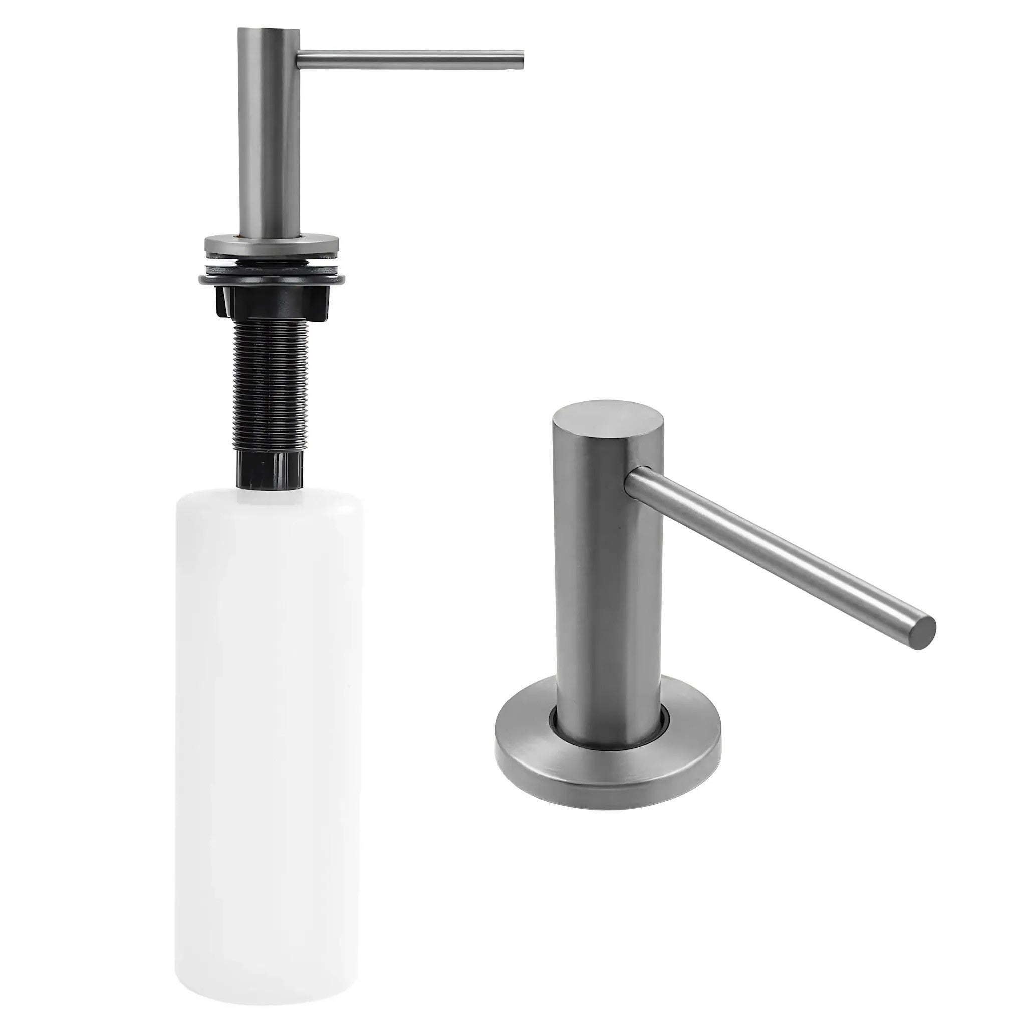 Rea Dispenser Chuveta Pentru Detergent Dex Brush Nickel