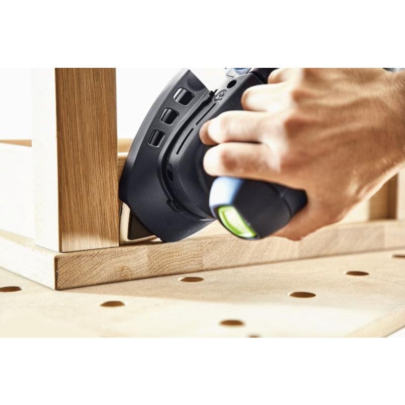 Festool - 10 Abrasifs STF DELTA/9 P120 GR/10 Granat - 577540 - 4