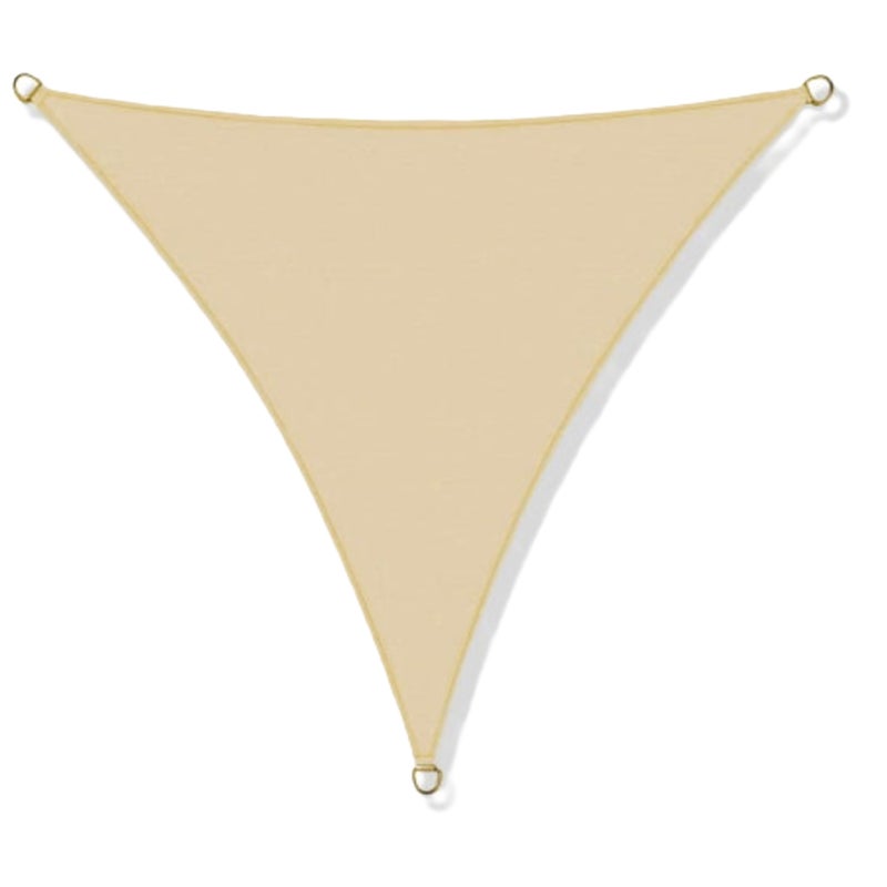 Żagiel przeciwsłoneczny Aio Factory wodoodporny codura beżowy 3x3x3 m 1szt