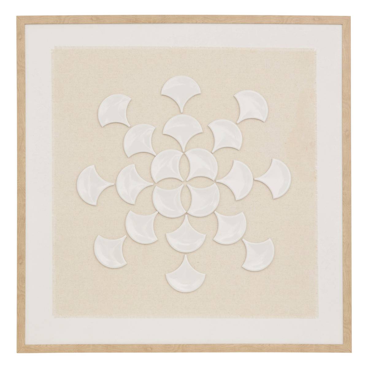 ATMOSPHERA CREATEUR D'INTERIEUR ATM-157246 Atmosphera Commode 4 tiroirs Bois Elva d'ingénierie, Blanc et Naturel, cm