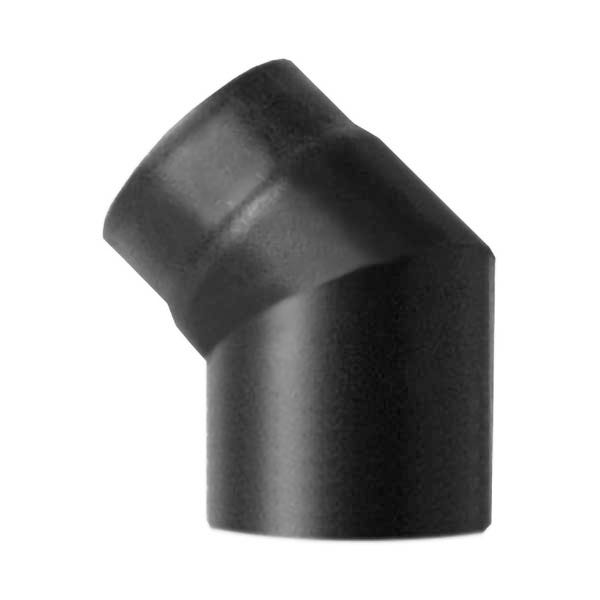Tubo ad arco 45° con ispezione - tubi per stufe a legna - TEC-Ferro-Lux Tubo ad arco 45° con ispezione - tubi per stufe a legna - TEC-Ferro-Lux