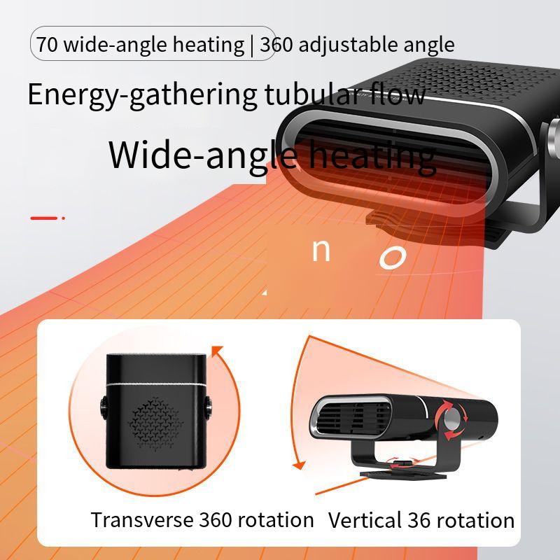 Chauffage Voiture 12V 150W Riloer - Dégivrage Pare-brise Et