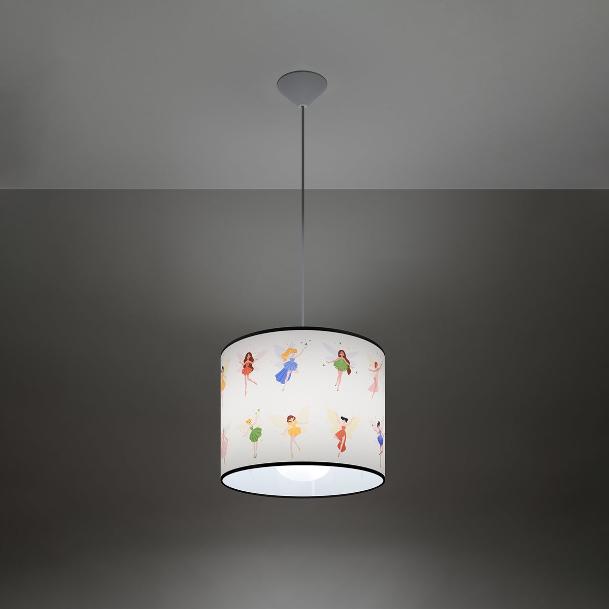 Lampa wisząca HADA 30 LED 3000K - 30x30x95cm Sollux