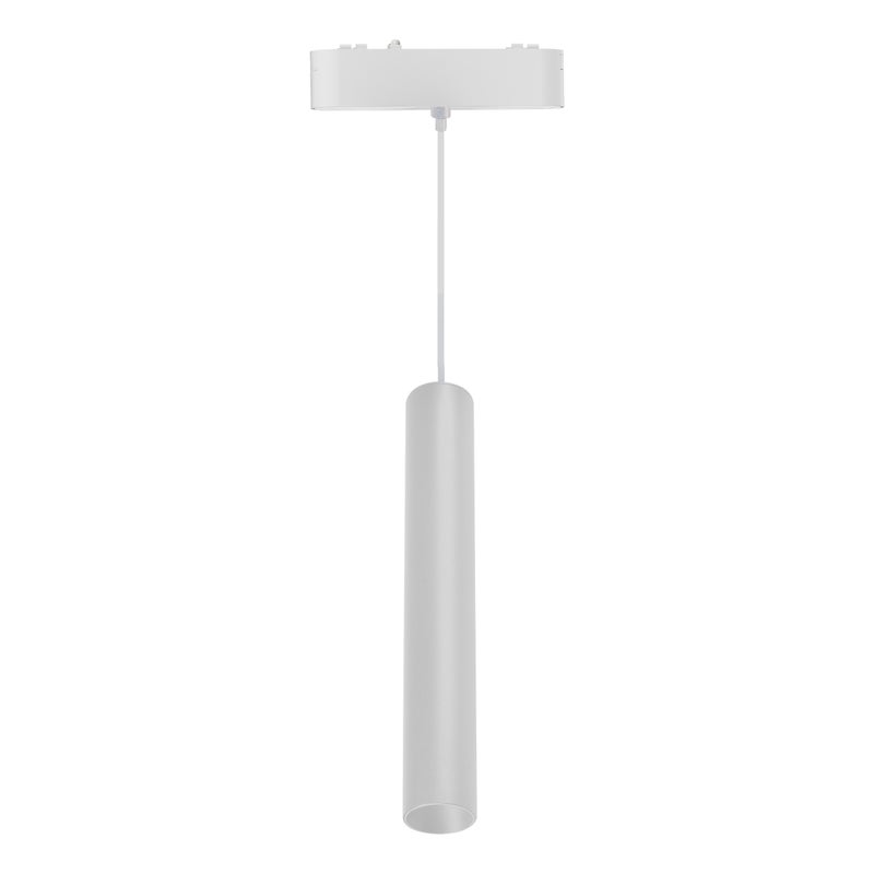 Lampa wisząca szynowa LED Luxo 48V 15W 4000K neutralna biel oświetlenie szynowe biała MasterLED