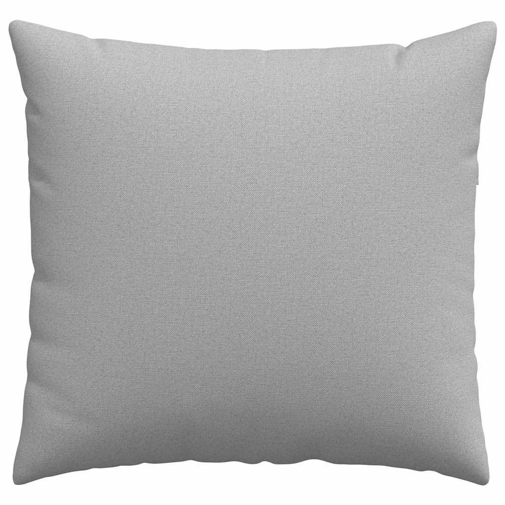 Coussins de canapé 2 pcs Gris nuage 50 x 50 cm tissu vidaXL - 6