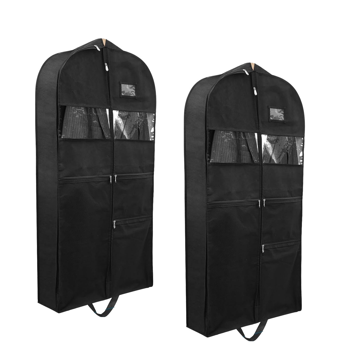 Ceinture De Voyage Argentée – 2 Poches Zippées, Portable Sous Vêtements – Made In USA