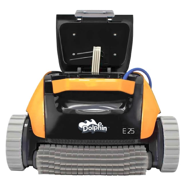 Dolphin E25 Nettoyeur de piscine électrique autonome Balayage intelligent Brossage actif Nettoyage total jusqu'à 10m Faible consommation d'énergie - 2
