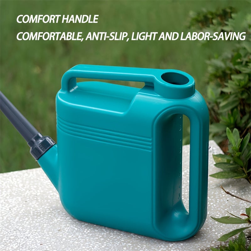 Arrosoir de jardin grande capacité 8 L | Poignée antidérapante, bec long – pour plantes, fleurs et légumes d'intérieur et d'extérieur - 4