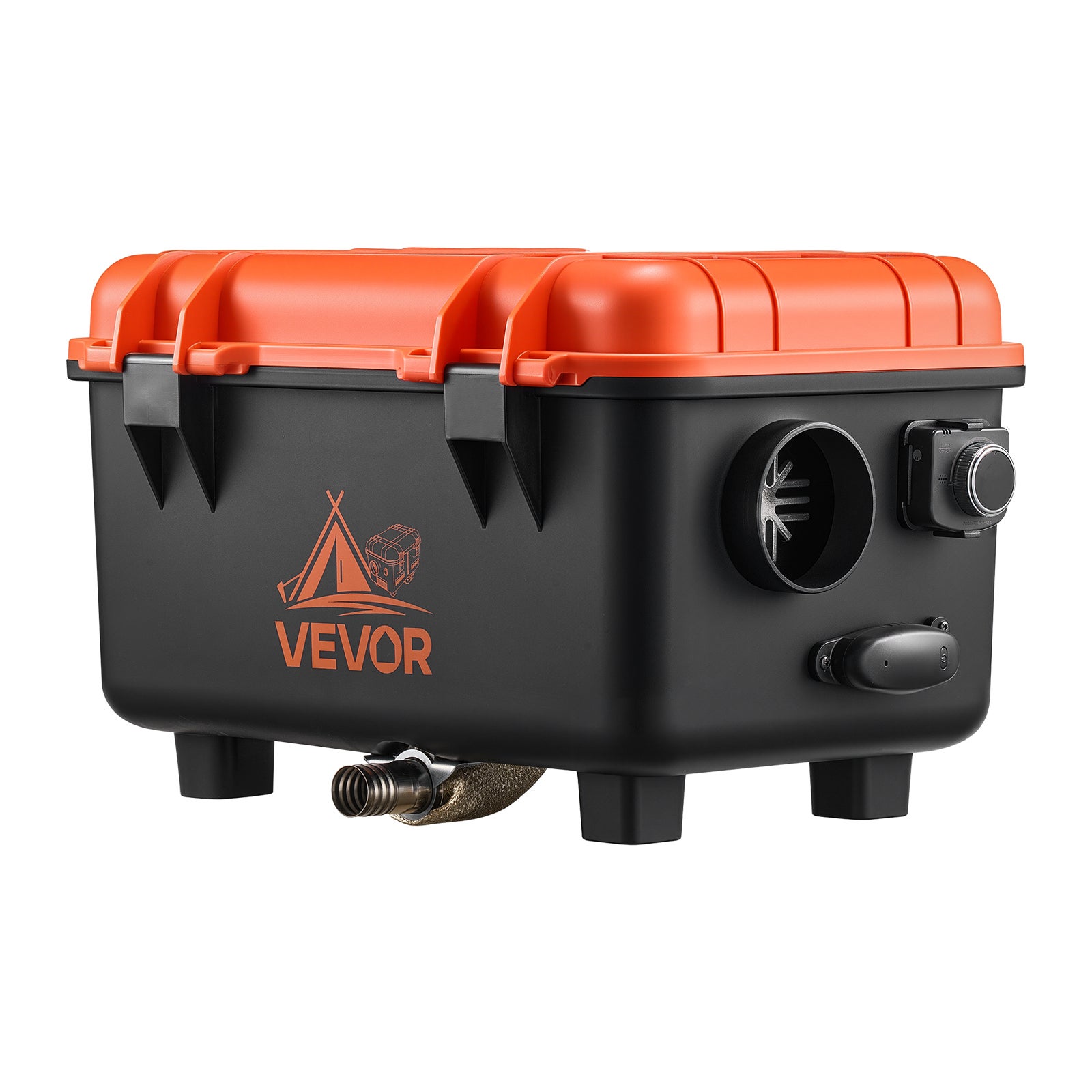 Chauffage Diesel VEVOR 8 kW DC 12 V/24 V, Tout-en-Un Portable, avec Télécommande et Écran LCD, Réservoir de 4 L, Camion Camping-car Fourgonnettes - 9