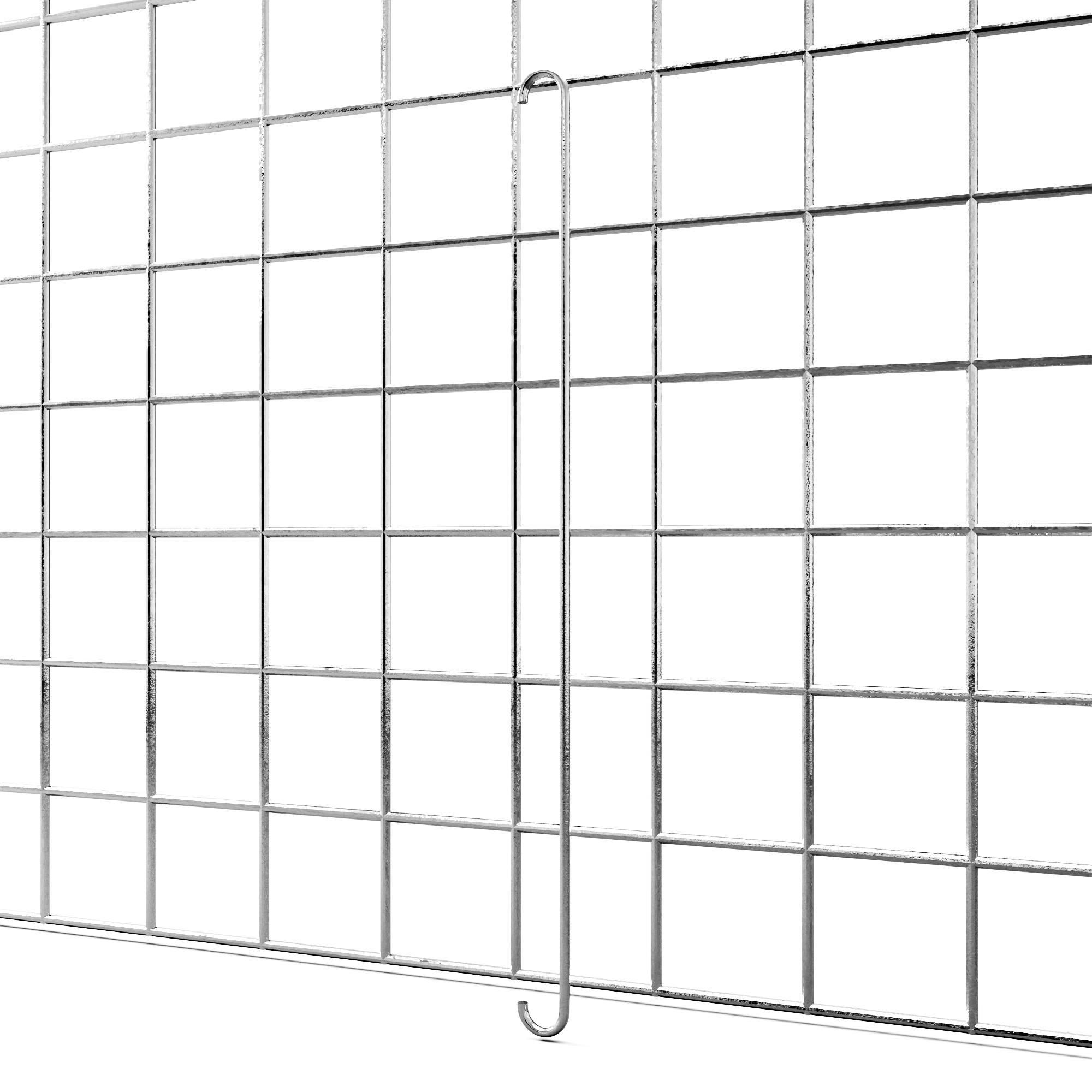 Gabiona - Distanziatori per gabbioni, Ø4 mm, filo dacciaio zincato, stabili e anticorrosione - Lunghezza: 30 cm - 8