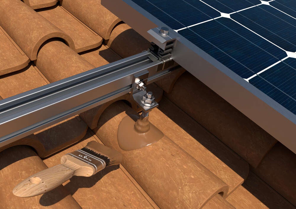 Membrane d’étanchéité liquide hybride polyvalente à haute élasticité technologie W-PROTEK 5kg - Terracota - 2