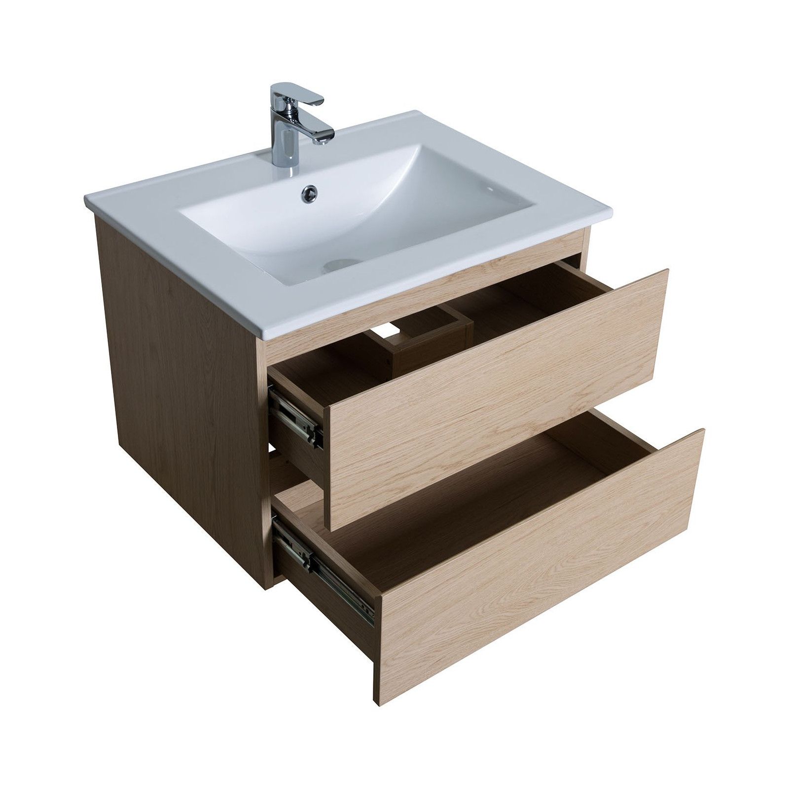 Meuble simple vasque 60cm SORRENTO + vasque - 5