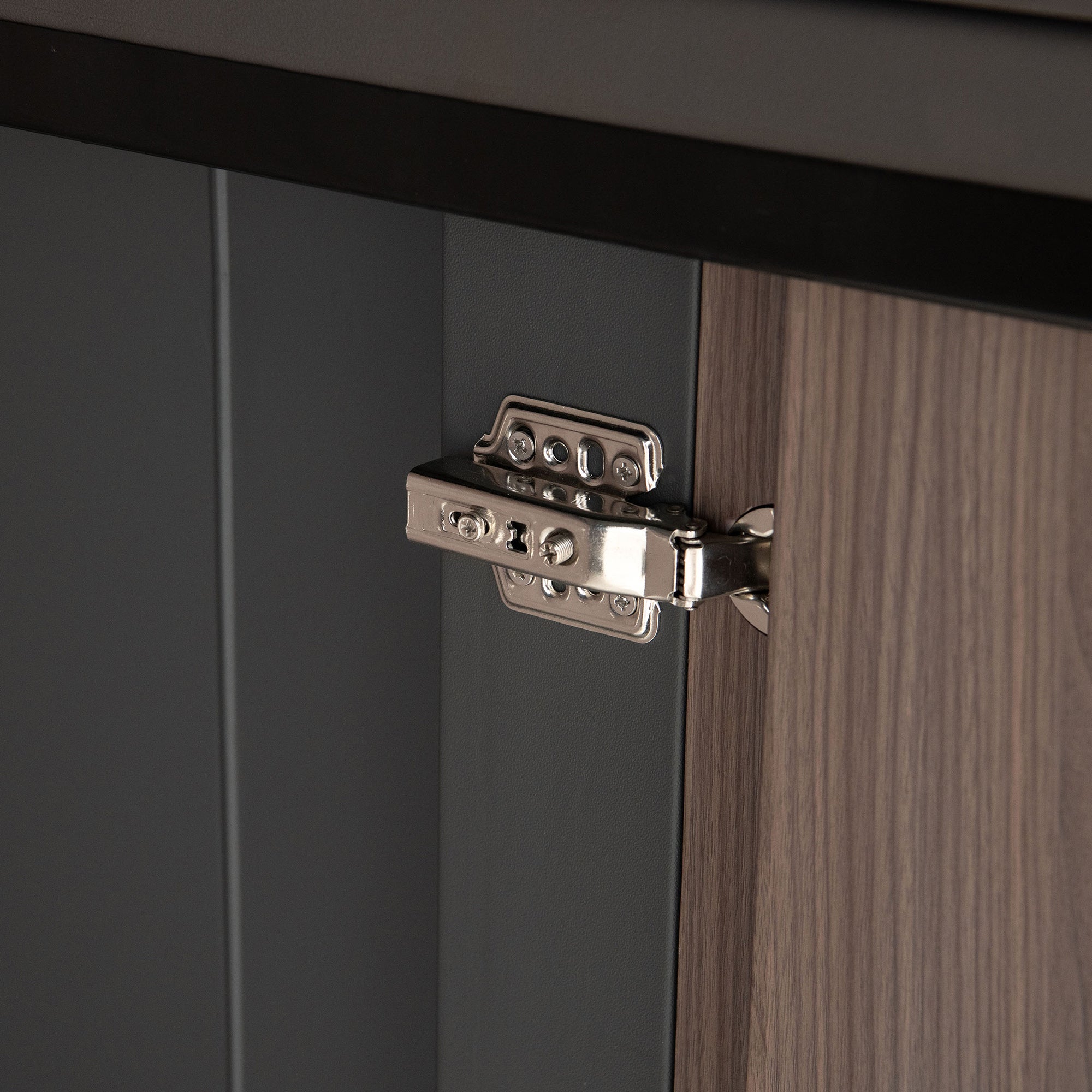 Abri de jardin MAMBO pour cuisine extérieure - 94cm x 220cm, anthracite - 10