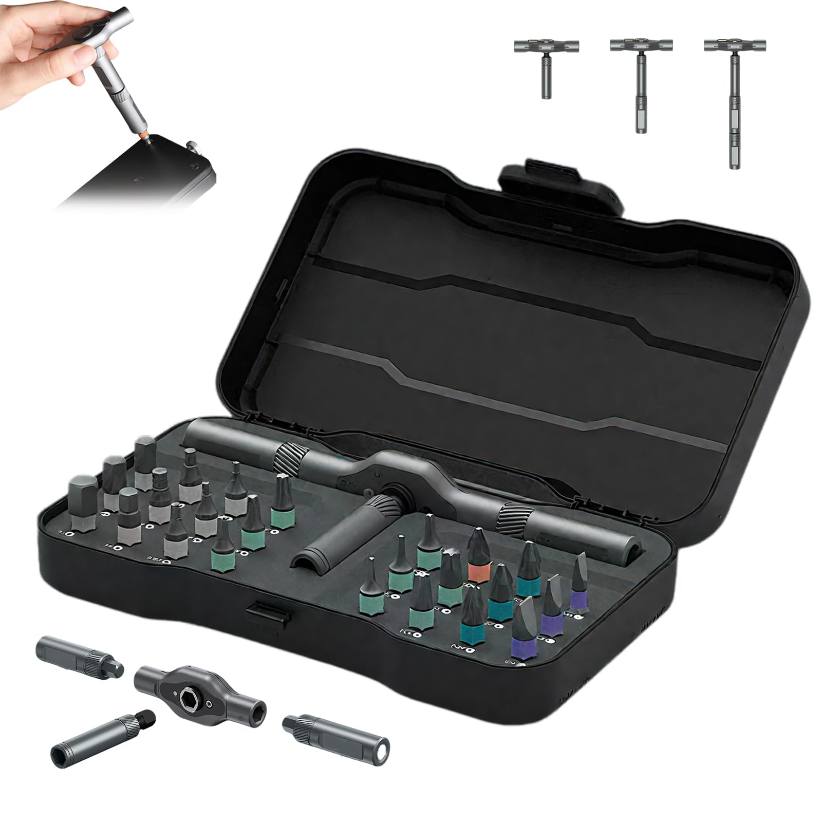 Coffret 47 Embouts pour Visseuse à choc Acier JR Chrome vanadium VITO