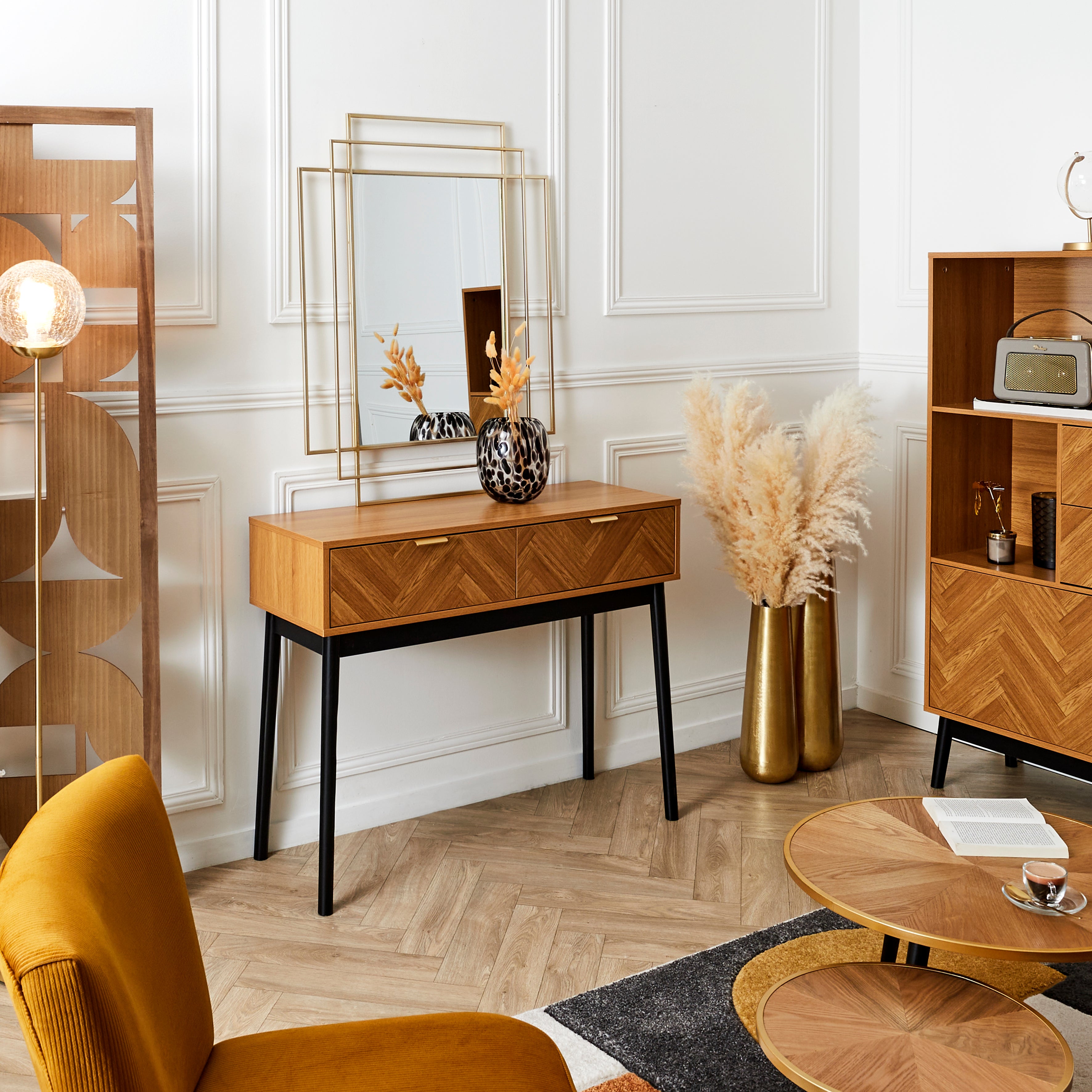 Console - HOME DECO FACTORY - Felix - Authentique - Industrielle ...