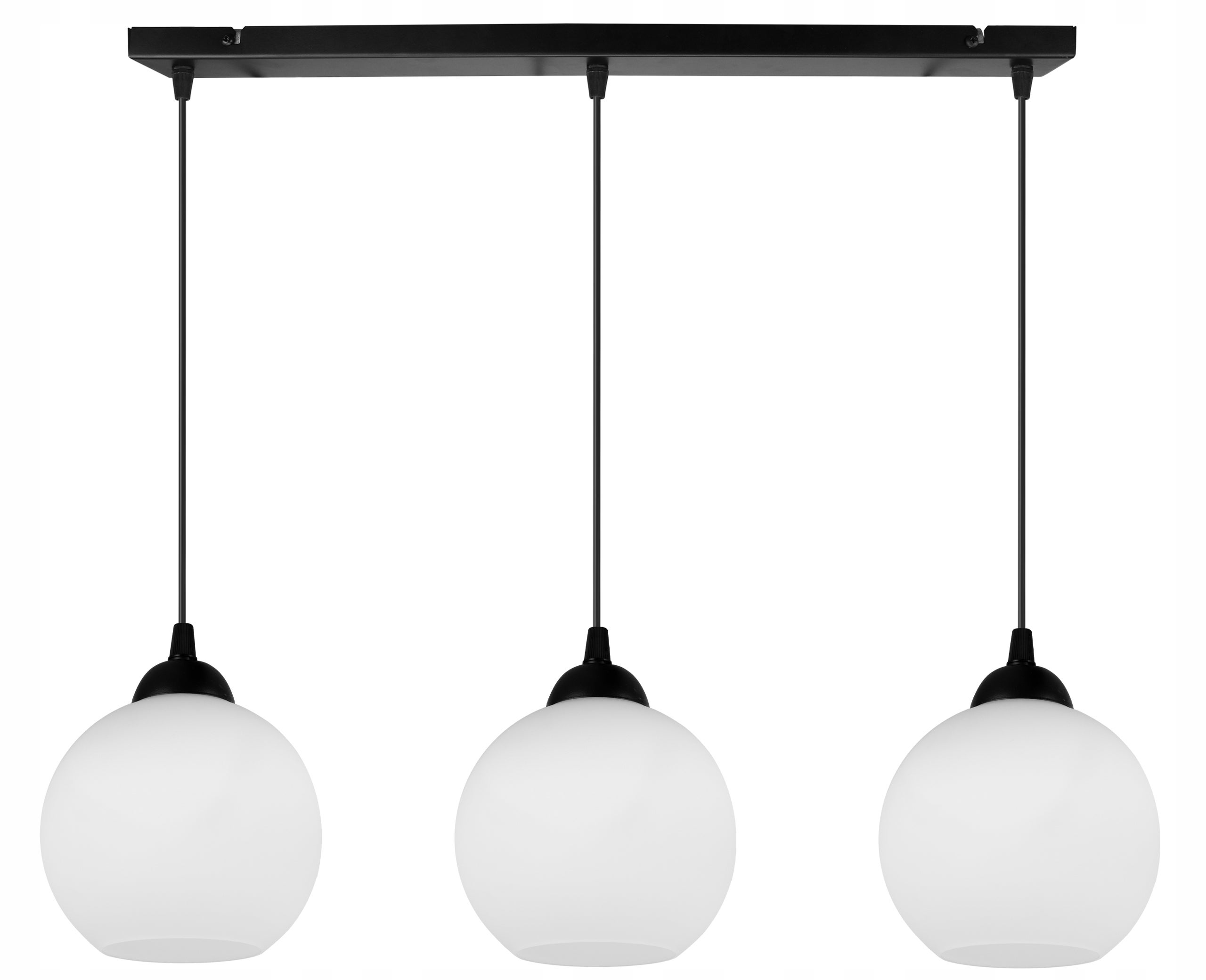 Lampa sufitowa wisząca Spider Eliza boho 3xE27 abażur kula biała Light Home LH
