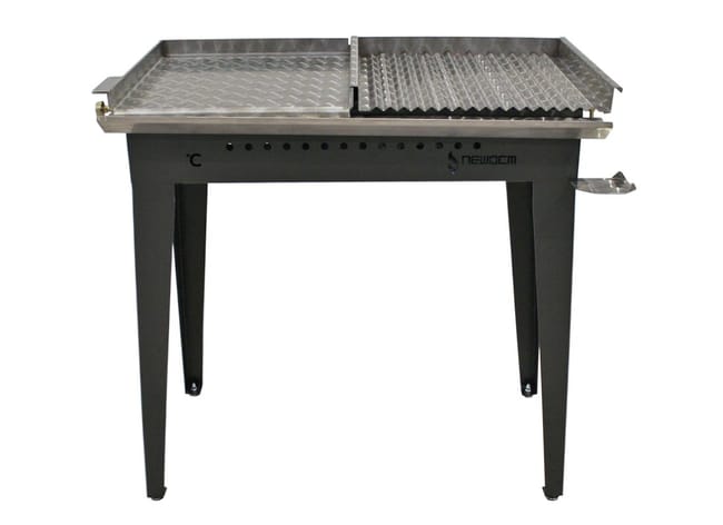 Barbecue BBQ A Gas In Acciaio Inox Con 6+1 Bruciatori E Griglia Jersey