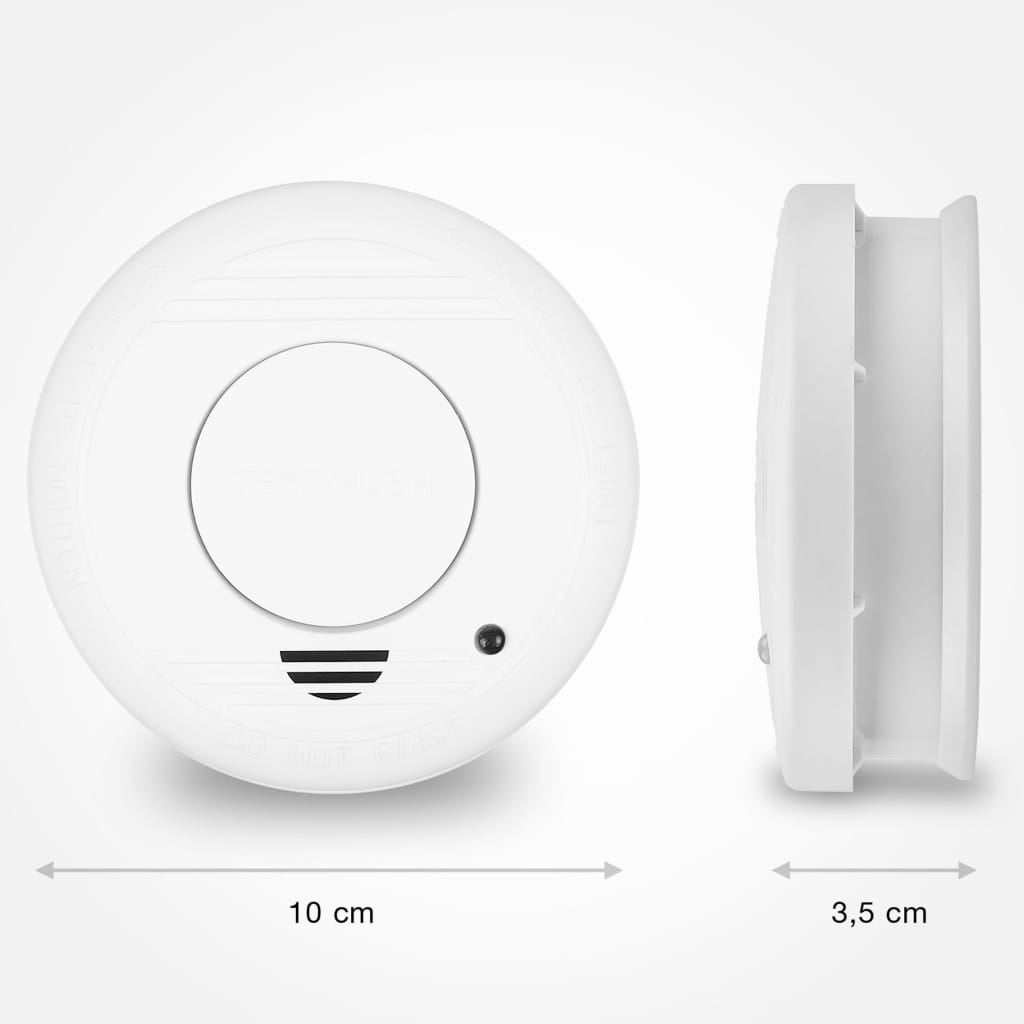 Smartwares Allarme Antincendio 10x10x3,5 cm Bianca - 6
