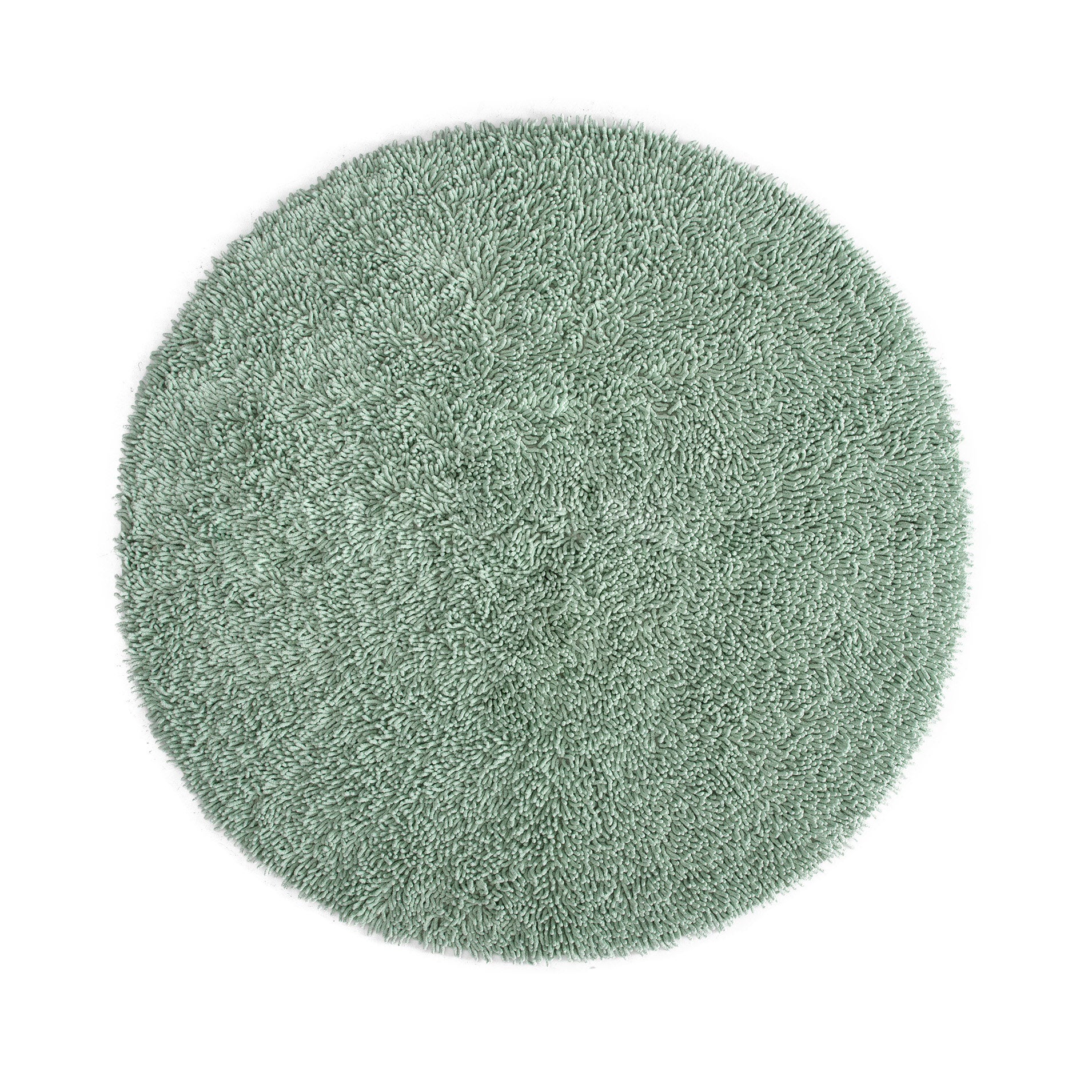 Dywan Spring Green Ø140 cm – okrągły zielony dywan nowoczesny do salonu i sypialni