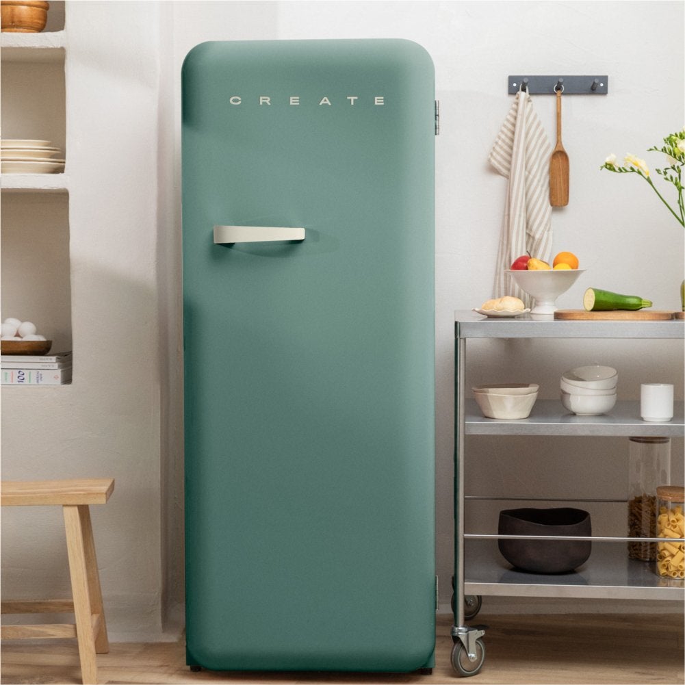 CREATE - FRIDGE RETRO 281L - Lodówka w stylu retro - Sauge
