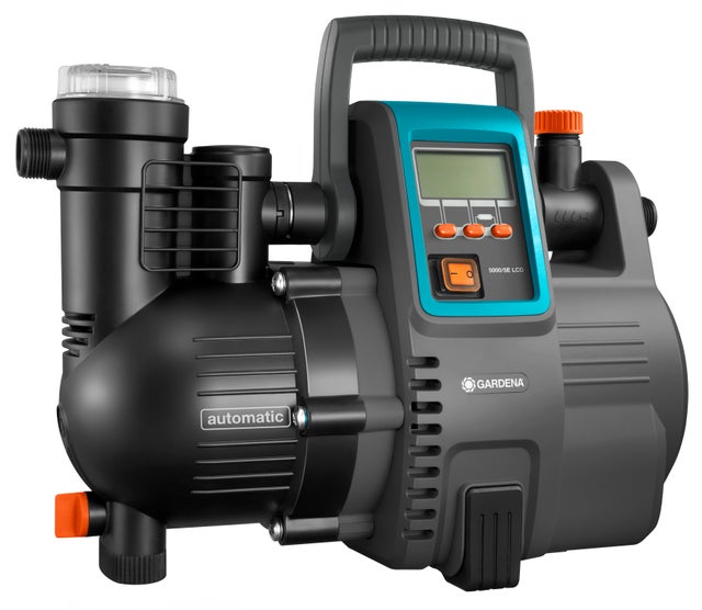 GARDENA Pompe automatique maison & jardin 5000/5E LCD (1759-20).