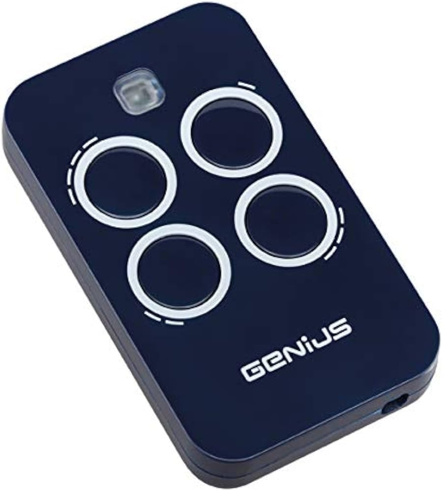 Telecomando Echo TX4 433MHz Rolling Code - Per Cancelli E Sistemi Di Sicurezza - Compatibile Con Ricevitori Genius