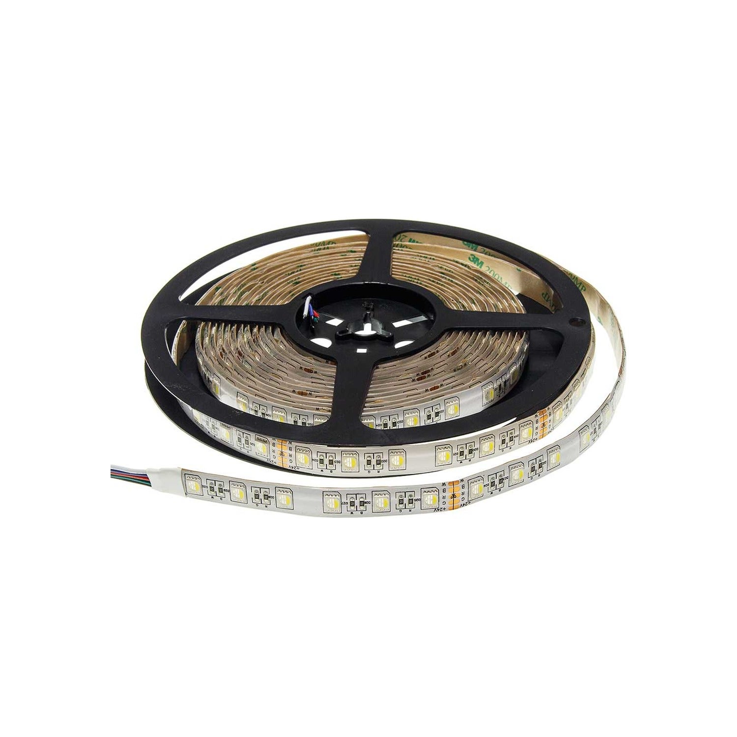 Rollo de 5 m - Tira LED 5054 12V 60 LED/m 16W/m RGB IP65 1.600 lm/m ...
