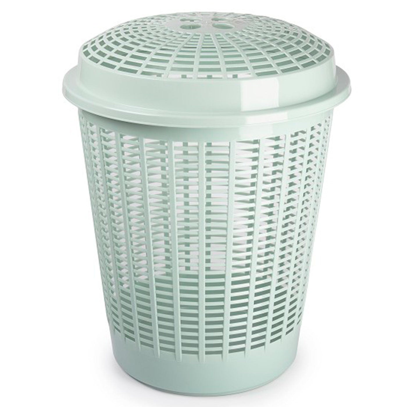 Cesto, pongotodo redondo para ropa sucia con tapa, 57,5 x 45,7 cm, cubo ...