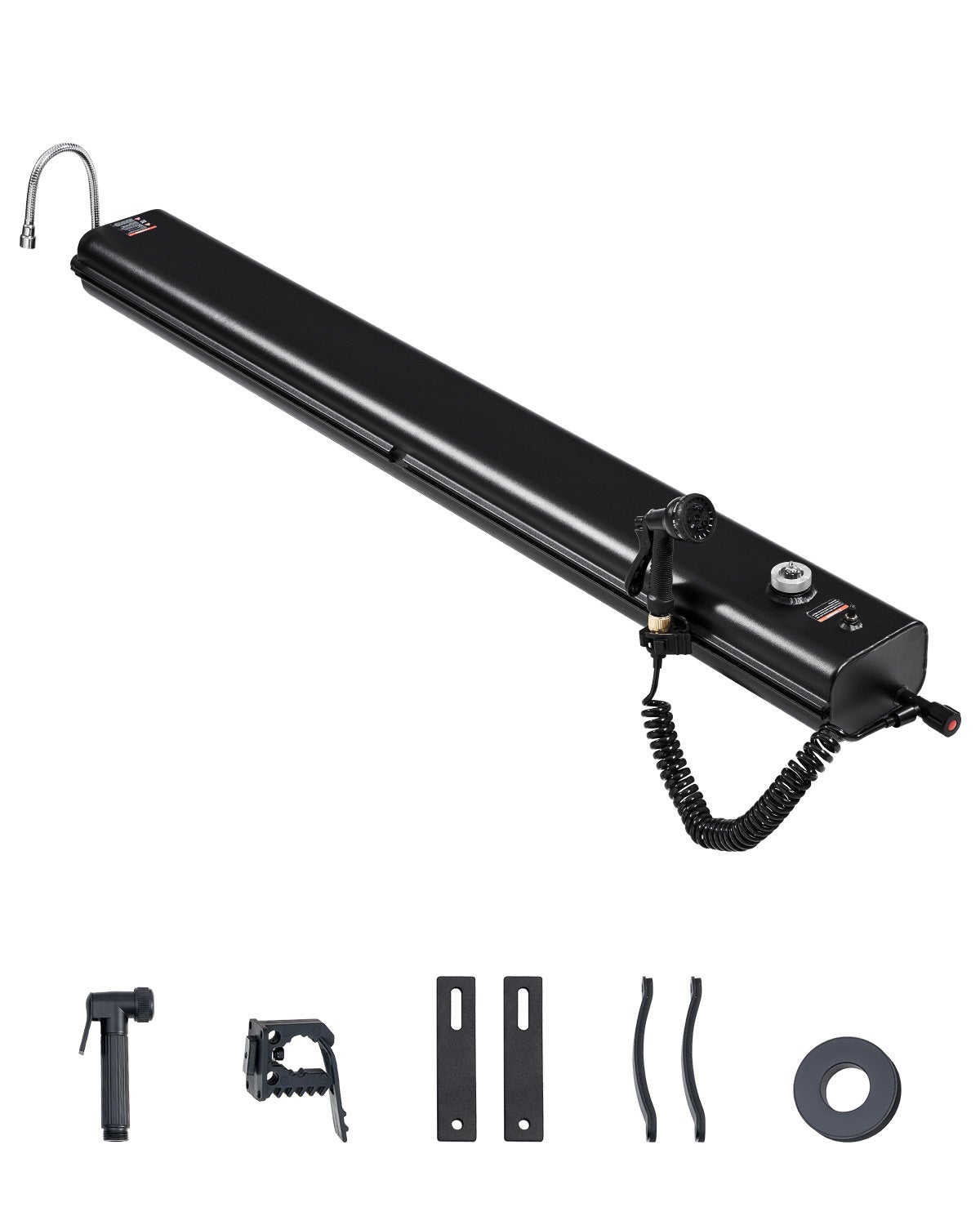 Bagażnik dachowy Zbiornik na wodę 30L Przenośna osłona przeciwbryzgowa na zbiornik na wodę VEVOR