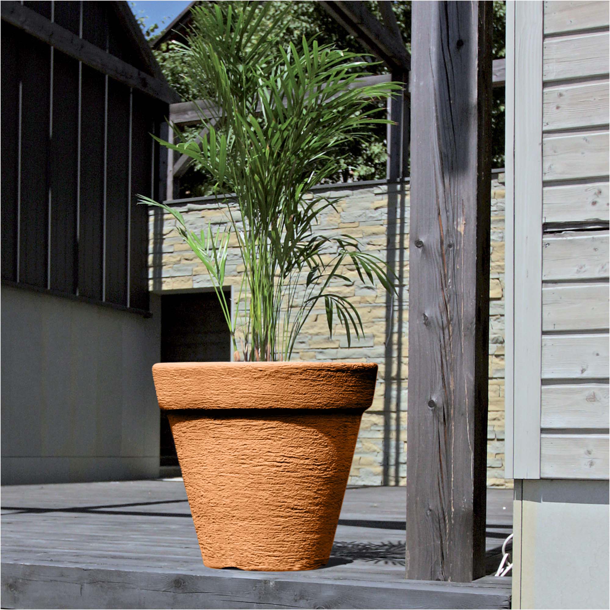 Pote CLASSIC 23L, dimensões (mm) 400x400x340, cor Tijolo - 6