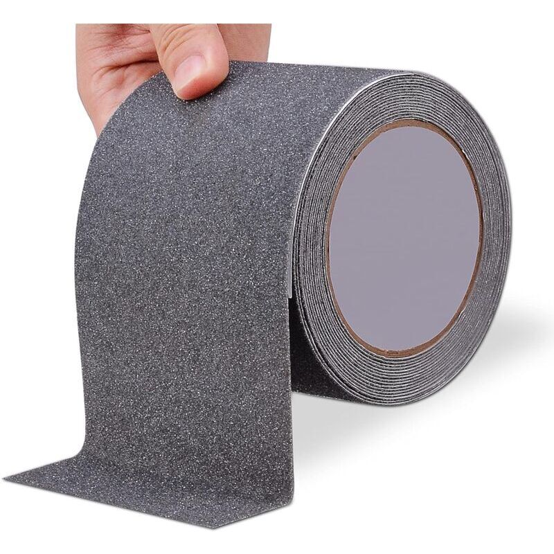 Taśma antypoślizgowa z gumy PET w kolorze niebieskim, 50 mm x 5 m, taśma antypoślizgowa samoprzylepna, gumowy pasek cierny, taśma antypoślizgowa na s