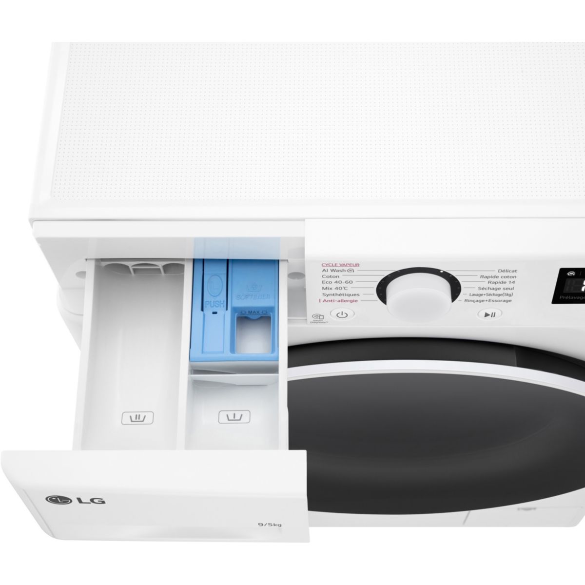 Lave linge séchant hublot LG F952SR50WRS - 5