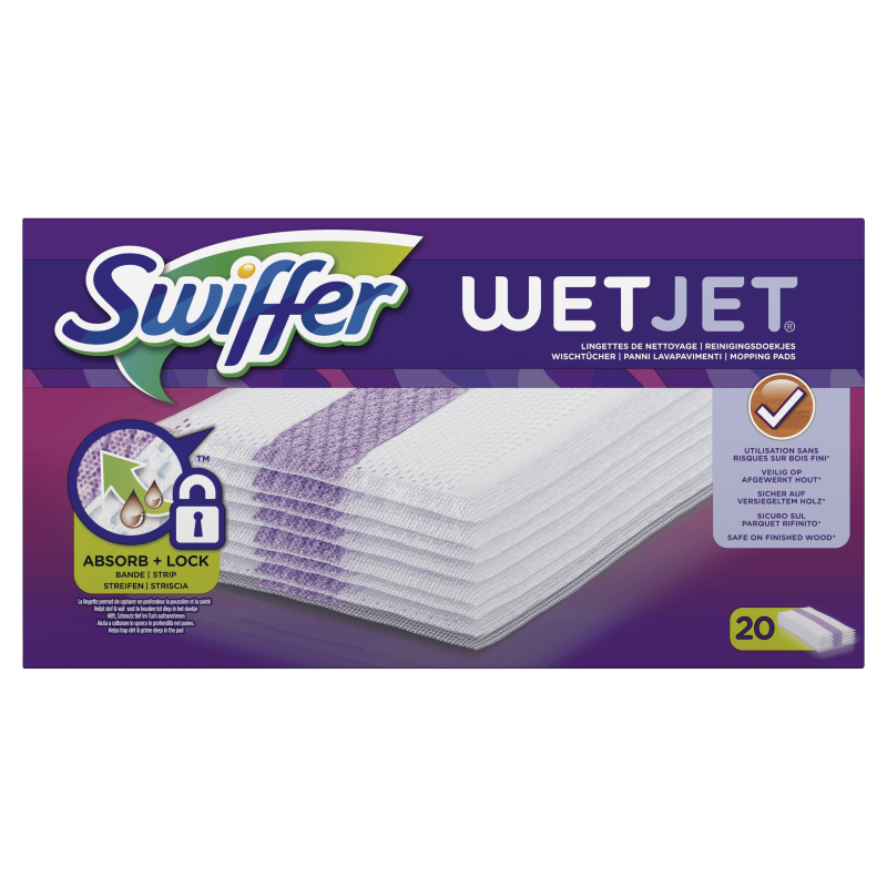 2 pezzi panni riutilizzabili in microfibra ispessita per mop Swiffer