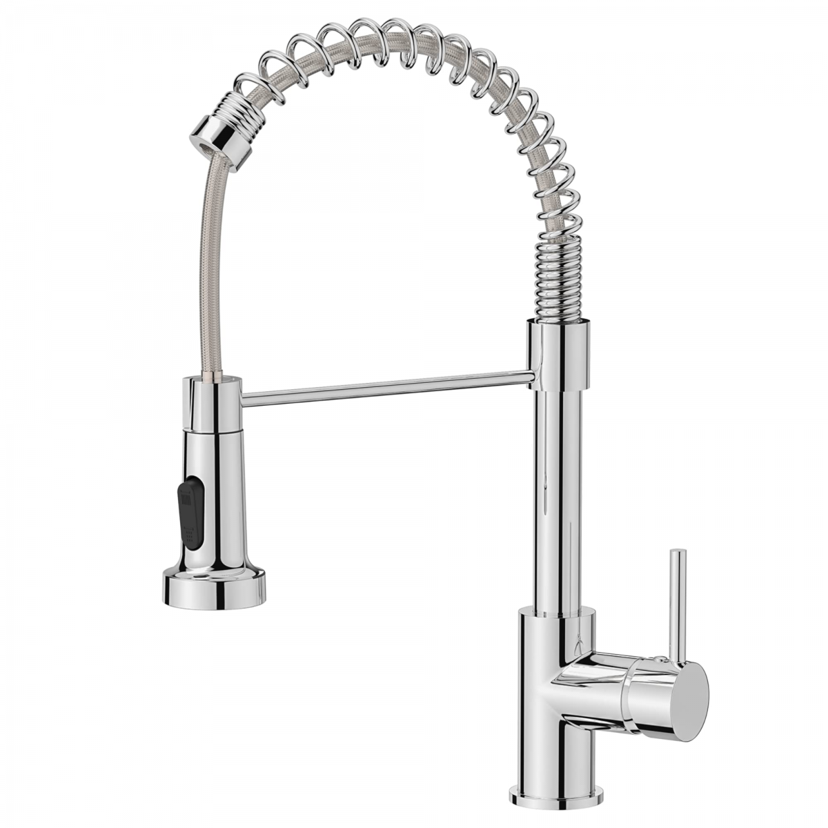 tillvex Douchette de jardin Premium 10 fonctions | Pour tous les systèmes de tuyau d'arrosage courants | Douchette de jardin | Pistolet pulvérisateur | Avec fonction de blocage | Orange