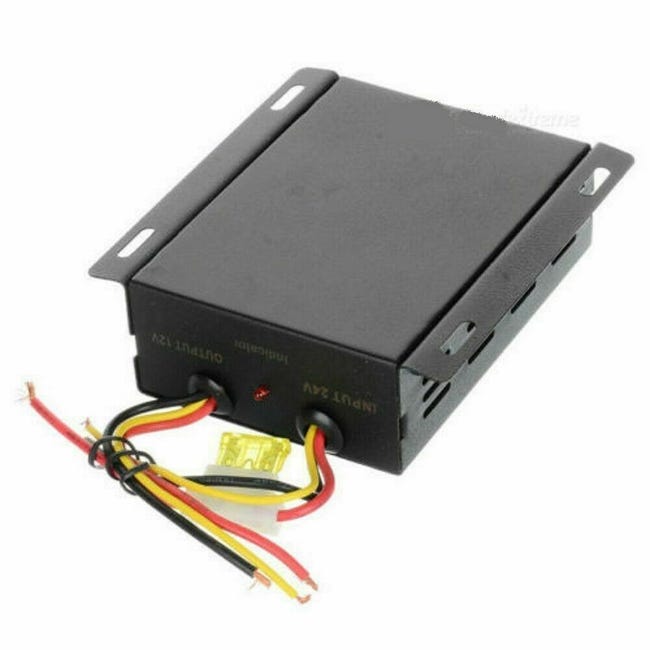 YABOANG Convertitore DC/DC da 9-32V a 12V, convertitore di tensione DC YABOANG Convertitore DC/DC da 9-32V a 12V, convertitore di tensione DC