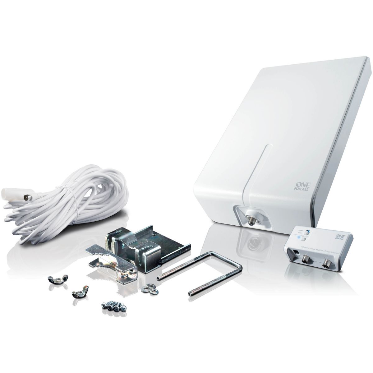 Oneforall One For All Sv 9455 Antena De Televisión Exterior Blanco , Leroy Merlin