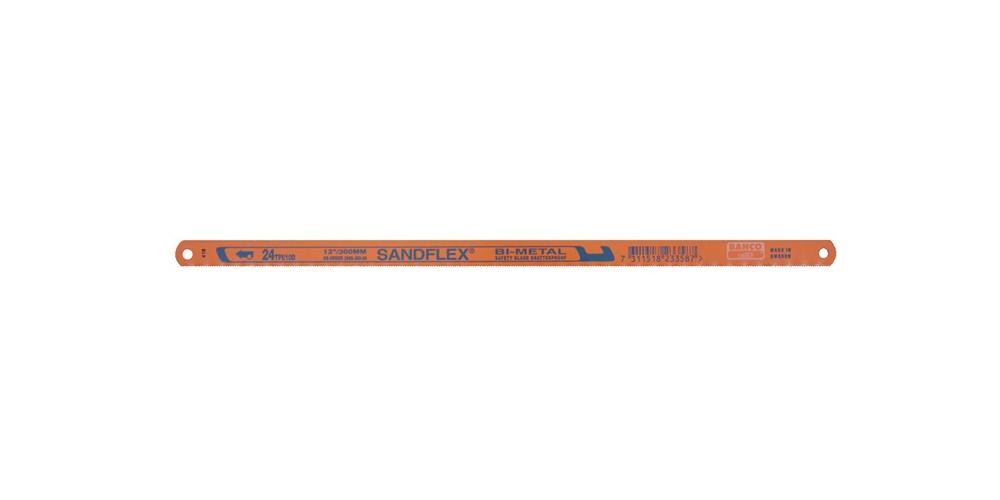 Lame de scie à main Sandflex 300mm 18dents par pouce BAHCO 1 PCS - 7