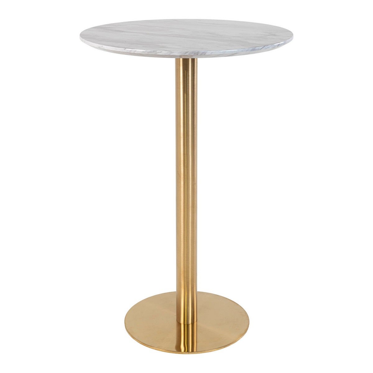 Stolik barowy Bolzano, Metal, Złoto, Seven Design