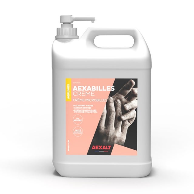 Crème nettoyante pour les mains parfum agréable 5 L CRÈME'S Aexalt