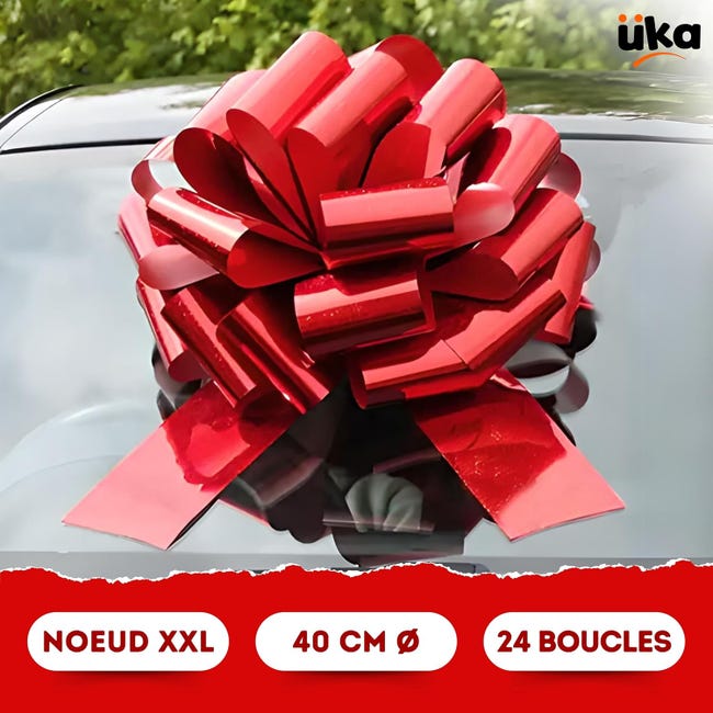 6 pezzi grande fiocco regalo con nastro regalo, fiocco ø 18 cm 6 pezzi grande fiocco regalo con nastro regalo, fiocco ø 18 cm