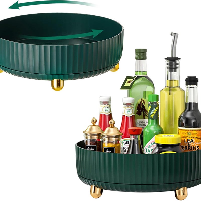 Obrotowy stojak na przyprawy 360°, do przechowywania przypraw w kuchni, obrotowy uchwyt na przyprawy, wielofunkcyjny obrotowy stojak na przyprawy, ku