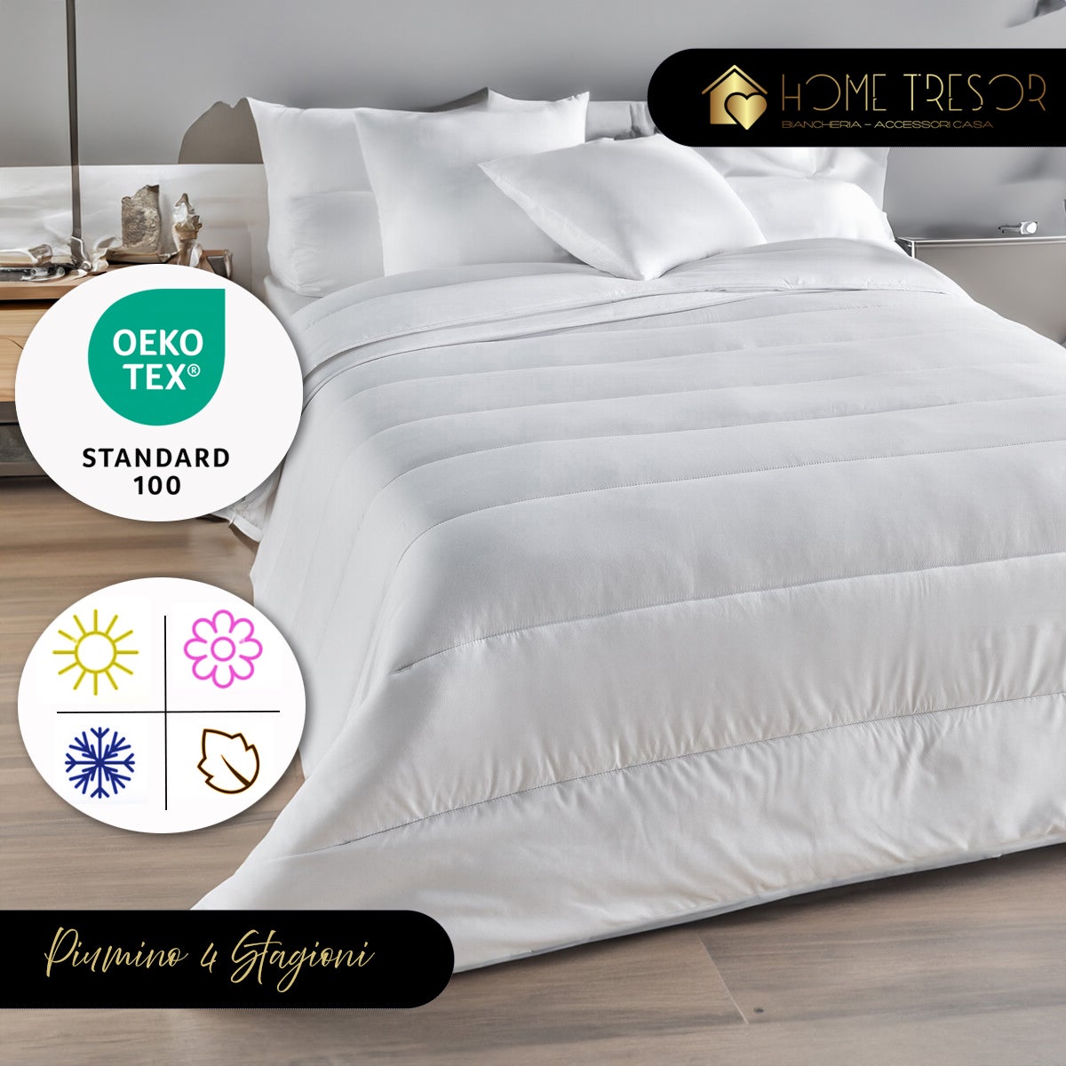 Piumino Piazza e Mezza Stagioni, Piumone Doppio Invernale in