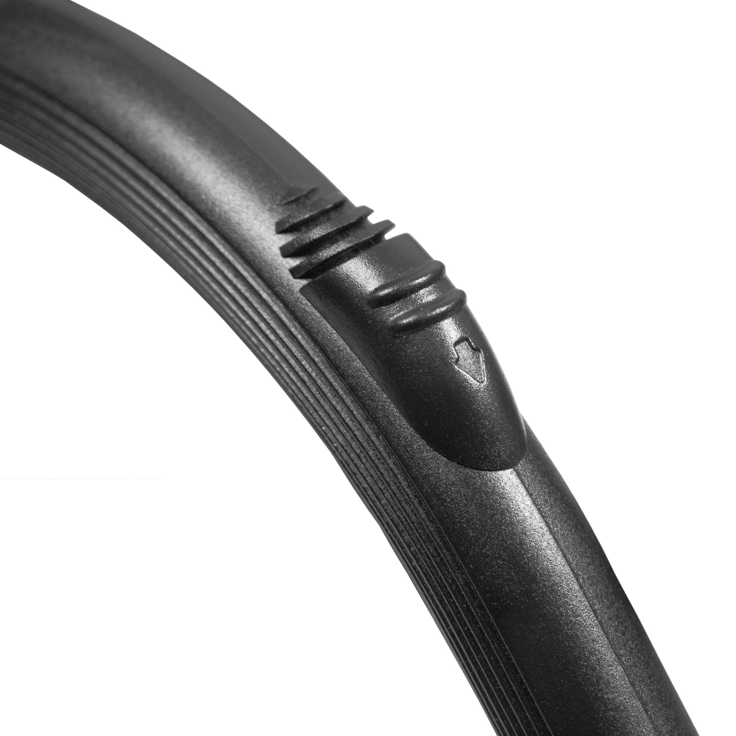 vhbw Tuyau d'aspirateur avec raccord circulaire 35mm compatible avec Kärcher MV 2 Cartridge Filter Kit *EU-I (1.629-764.0) avec poignée 2,0m - 4