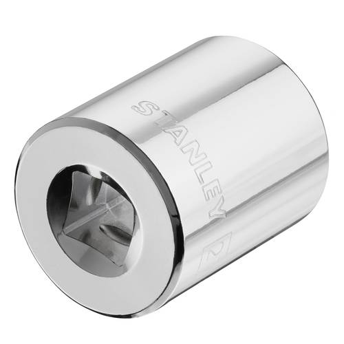 STANLEY Stecknuss 6 Mm Chrom-Vanadium-Stahl – Mit Maxi-Drive Für Mehr Drehmoment, Silber