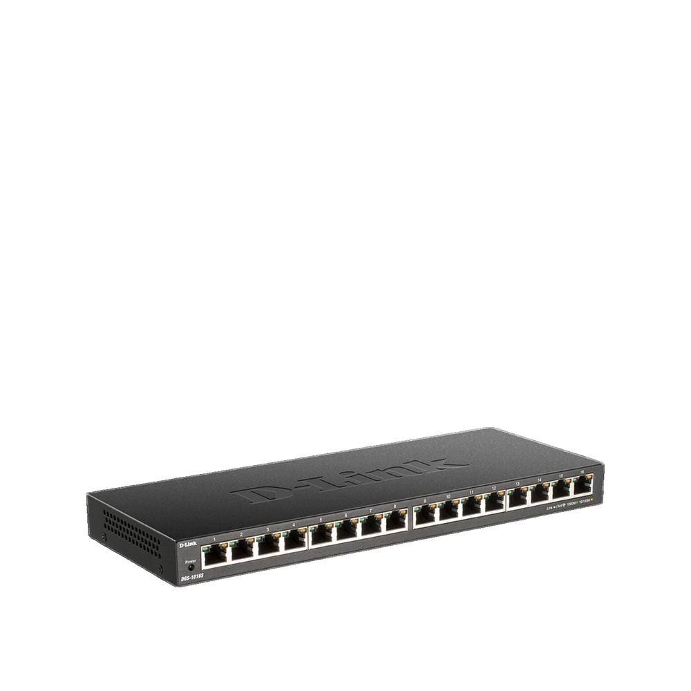 D-Link Negro Switch 16 Puertas 10/100/1000 Mbps (Dgs-1016S) - Imagen 5