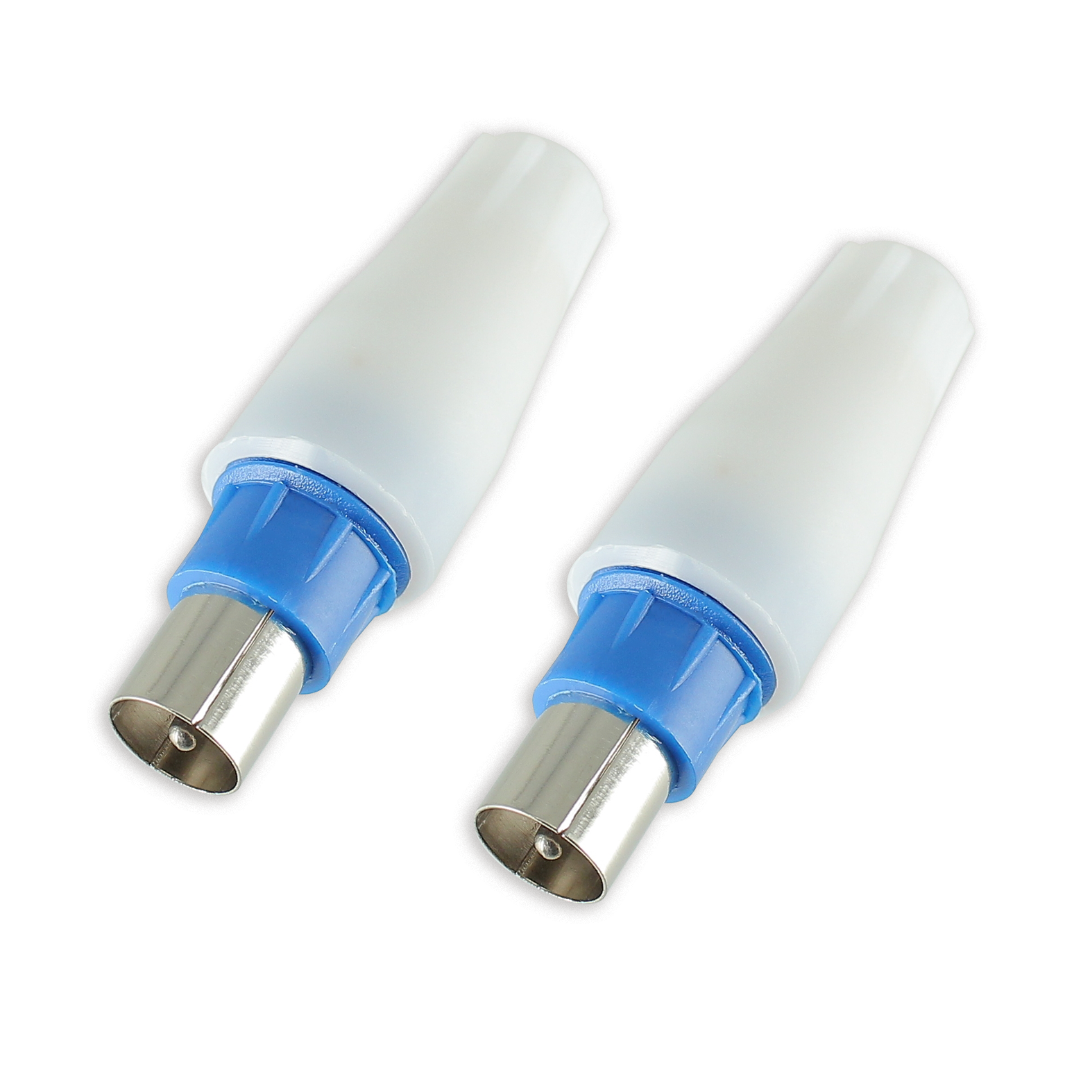2 Fiches coaxiales TV normalisées 9,52 mm 1 Mâle + 1 Mâle Leroy Merlin — free download
