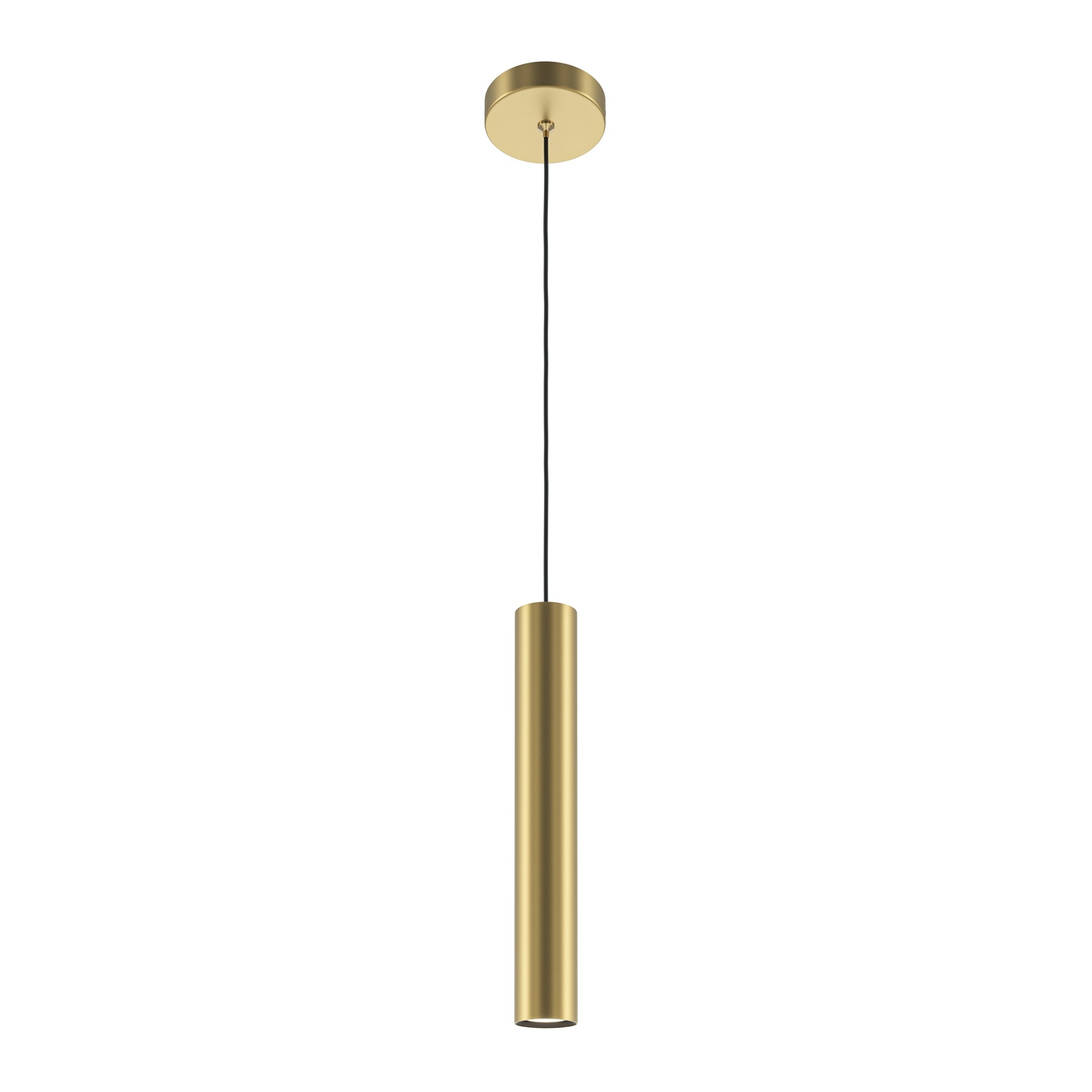 Lampa wisząca Pro Focus złota 1xGU10x6W wym: 340 x 6 x 6 cm aluminium Maytoni