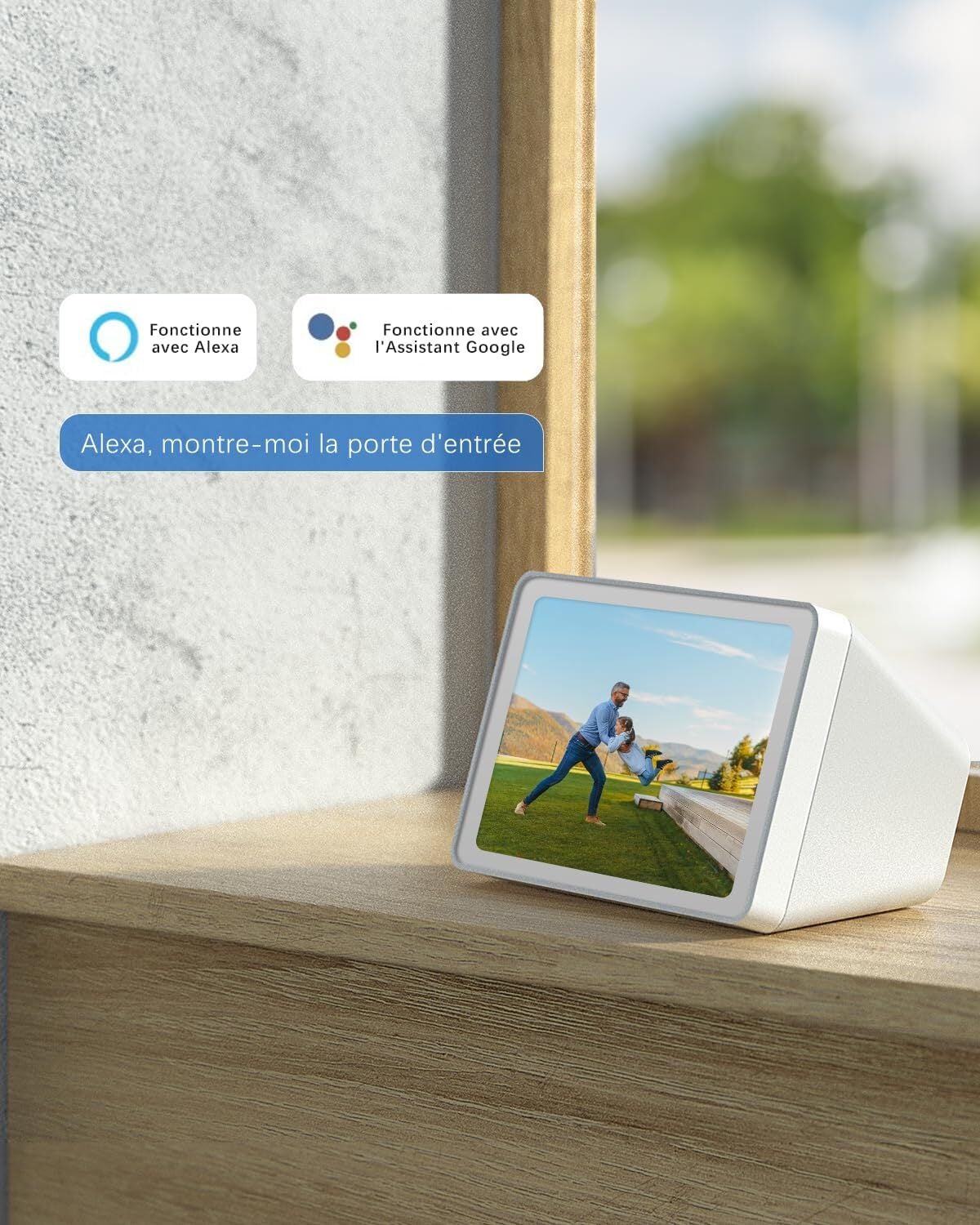 COCOCAM 2K Caméra de Surveillance WiFi 2.4GHz Extérieure, Caméra ...